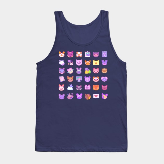 Bat icons Tank Top by pikaole